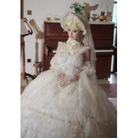 Dreamy Waltz Hime Lolita Dress by Cat Fairy - 135cm Version (CF34)